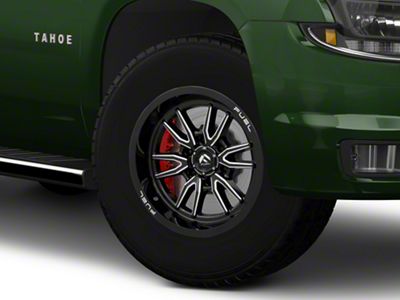 Fuel Wheels Clash Gloss Black Milled 6-Lug Wheel; 18x9; -12mm Offset (15-20 Tahoe)