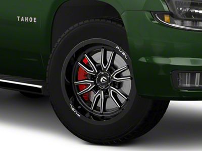 Fuel Wheels Clash Gloss Black Milled 6-Lug Wheel; 20x10; -18mm Offset (15-20 Tahoe)