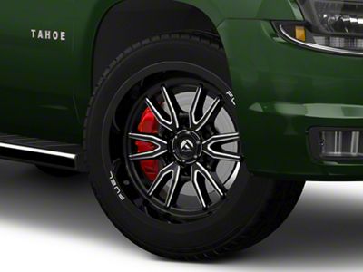 Fuel Wheels Clash Gloss Black Milled 6-Lug Wheel; 22x12; -44mm Offset (15-20 Tahoe)