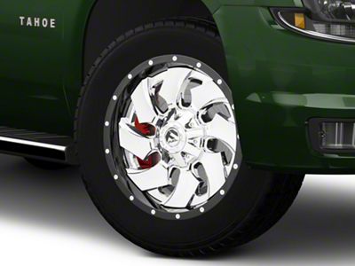 Fuel Wheels Cleaver Chrome 6-Lug Wheel; 20x9; 20mm Offset (15-20 Tahoe)