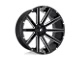 Fuel Wheels Contra Gloss Black Milled 6-Lug Wheel; 26x12; -44mm Offset (15-20 Tahoe)