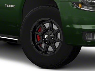 Fuel Wheels Coupler Gloss Black 6-Lug Wheel; 18x9; -12mm Offset (15-20 Tahoe)