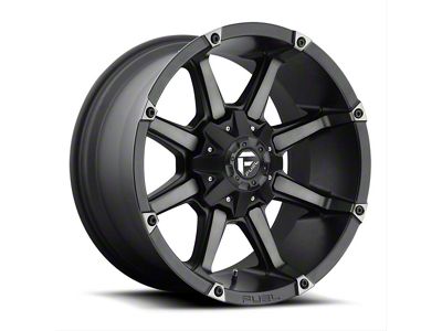 Fuel Wheels Coupler Matte Black Double Dark Tint 6-Lug Wheel; 18x9; 1mm Offset (15-20 Tahoe)