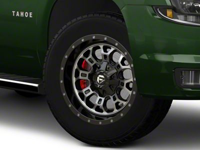 Fuel Wheels Crush Gloss Machined Double Dark Tint 6-Lug Wheel; 20x10; -19mm Offset (15-20 Tahoe)