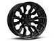 Fuel Wheels Flame Blackout 6-Lug Wheel; 20x9; 1mm Offset (15-20 Tahoe)