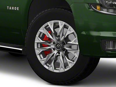 Fuel Wheels Flame Platinum 6-Lug Wheel; 20x10; -18mm Offset (15-20 Tahoe)