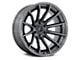 Fuel Wheels Fusion Forged Burn Gloss Black with Brushed Gray Tint Face and Lip 6-Lug Wheel; 20x10; -18mm Offset (15-20 Tahoe)