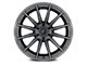 Fuel Wheels Fusion Forged Burn Gloss Black with Brushed Gray Tint Face and Lip 6-Lug Wheel; 20x10; -18mm Offset (15-20 Tahoe)