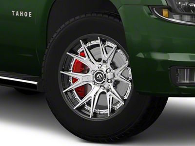 Fuel Wheels Fusion Forged Catalyst Chrome with Gloss Black Lip 6-Lug Wheel; 20x10; -18mm Offset (15-20 Tahoe)