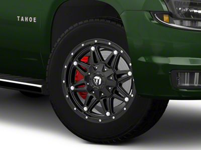 Fuel Wheels Hostage Matte Black 6-Lug Wheel; 20x9; 19mm Offset (15-20 Tahoe)
