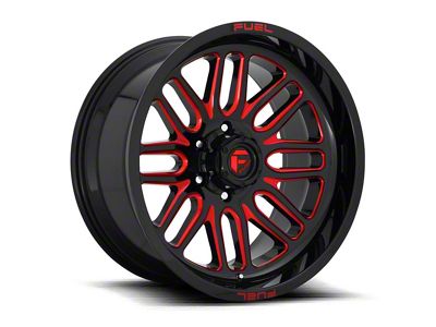 Fuel Wheels Ignite Gloss Black Red Tinted 6-Lug Wheel; 20x9; 19mm Offset (15-20 Tahoe)