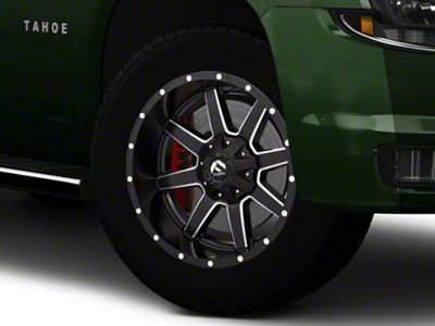 Fuel Wheels Maverick Matte Black Milled 6-Lug Wheel; 20x10; -18mm Offset (15-20 Tahoe)