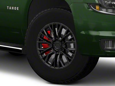 Fuel Wheels Maverick Satin Black 6-Lug Wheel; 18x9; 13mm Offset (15-20 Tahoe)