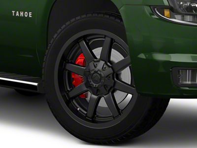 Fuel Wheels Maverick Satin Black 6-Lug Wheel; 22x9.5; 20mm Offset (15-20 Tahoe)