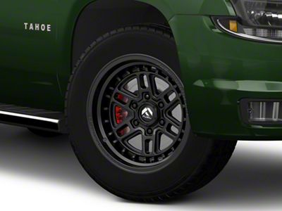 Fuel Wheels Nitro Matte Black 6-Lug Wheel; 20x9; 1mm Offset (15-20 Tahoe)