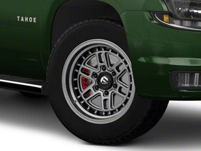 Fuel Wheels Nitro Matte Gunmetal 6-Lug Wheel; 20x9; 1mm Offset (15-20 Tahoe)