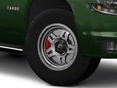 Fuel Wheels Oxide Matte Gunmetal 6-Lug Wheel; 18x9; -12mm Offset (15-20 Tahoe)