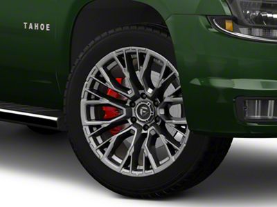Fuel Wheels Rebar Matte Gunmetal 6-Lug Wheel; 22x12; -44mm Offset (15-20 Tahoe)