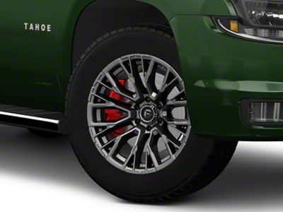 Fuel Wheels Rebar Matte Gunmetal 6-Lug Wheel; 20x10; -18mm Offset (15-20 Tahoe)