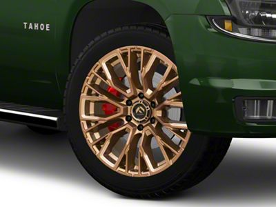 Fuel Wheels Rebar Platinum Bronze Milled 6-Lug Wheel; 22x12; -44mm Offset (15-20 Tahoe)