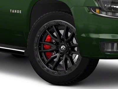 Fuel Wheels Rebel Matte Black 6-Lug Wheel; 22x12; -44mm Offset (15-20 Tahoe)