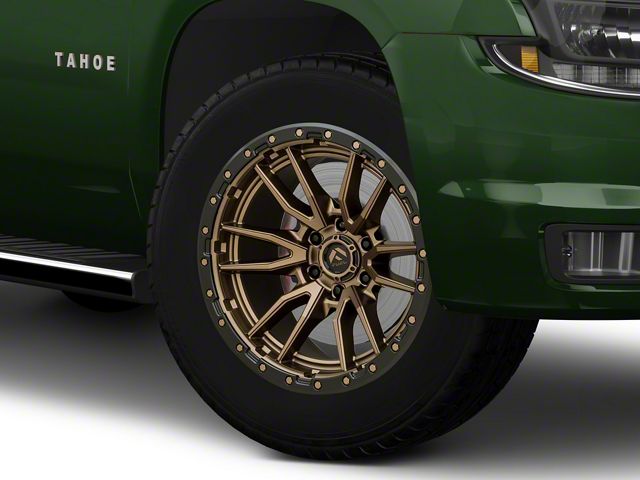 Fuel Wheels Rebel Matte Bronze 6-Lug Wheel; 20x10; -18mm Offset (15-20 Tahoe)