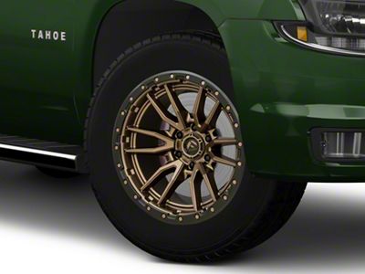 Fuel Wheels Rebel Matte Bronze 6-Lug Wheel; 20x9; 20mm Offset (15-20 Tahoe)