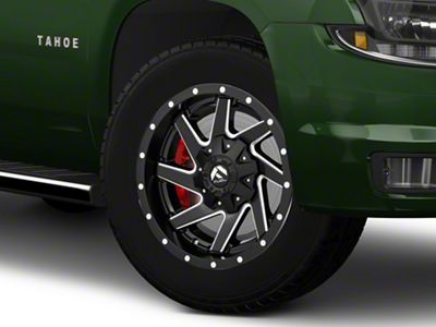 Fuel Wheels Renegade Matte Black Milled 6-Lug Wheel; 20x9; 20mm Offset (15-20 Tahoe)