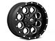 Fuel Wheels Revolver Matte Black Milled 6-Lug Wheel; 18x9; -12mm Offset (15-20 Tahoe)
