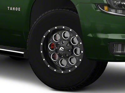 Fuel Wheels Revolver Matte Black Milled 6-Lug Wheel; 17x9; -12mm Offset (15-20 Tahoe)