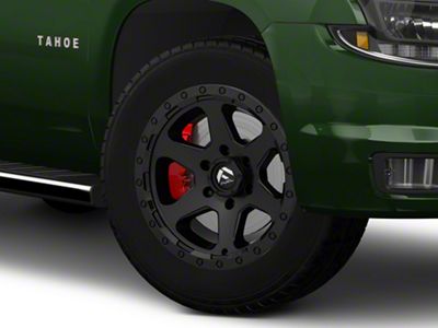 Fuel Wheels Rogue Matte Black 6-Lug Wheel; 20x10; -18mm Offset (15-20 Tahoe)