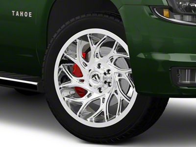 Fuel Wheels Runner Chrome 6-Lug Wheel; 22x12; -44mm Offset (15-20 Tahoe)