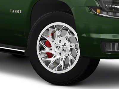 Fuel Wheels Runner Chrome 6-Lug Wheel; 20x10; -18mm Offset (15-20 Tahoe)