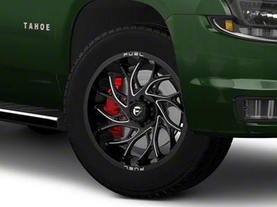 Fuel Wheels Runner Gloss Black Milled 6-Lug Wheel; 20x10; -18mm Offset (15-20 Tahoe)