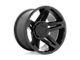 Fuel Wheels SFJ Matte Black 6-Lug Wheel; 20x12; -44mm Offset (15-20 Tahoe)