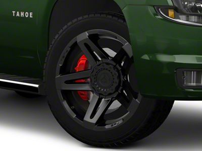 Fuel Wheels SFJ Matte Black 6-Lug Wheel; 22x14; -75mm Offset (15-20 Tahoe)