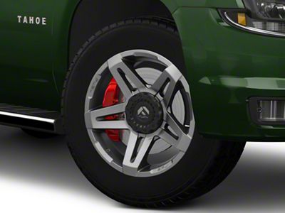 Fuel Wheels SFJ Matte Gunmetal 6-Lug Wheel; 20x10; -18mm Offset (15-20 Tahoe)