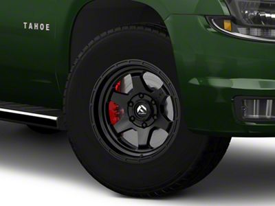 Fuel Wheels Shok Matte Black 6-Lug Wheel; 18x9; -12mm Offset (15-20 Tahoe)