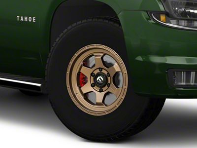 Fuel Wheels Shok Matte Bronze 6-Lug Wheel; 17x9; -12mm Offset (15-20 Tahoe)