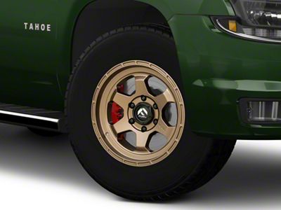 Fuel Wheels Shok Matte Bronze 6-Lug Wheel; 18x9; 1mm Offset (15-20 Tahoe)
