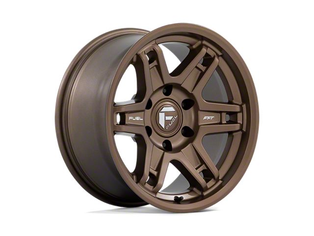 Fuel Wheels Slayer Matte Bronze 6-Lug Wheel; 18x8.5; 1mm Offset (15-20 Tahoe)