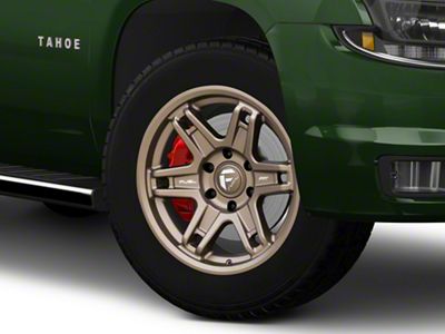Fuel Wheels Slayer Matte Bronze 6-Lug Wheel; 20x9; 1mm Offset (15-20 Tahoe)