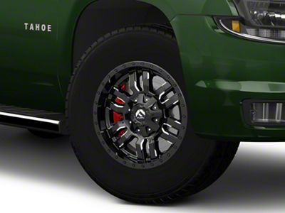 Fuel Wheels Sledge Gloss Black Milled 6-Lug Wheel; 18x9; 19mm Offset (15-20 Tahoe)