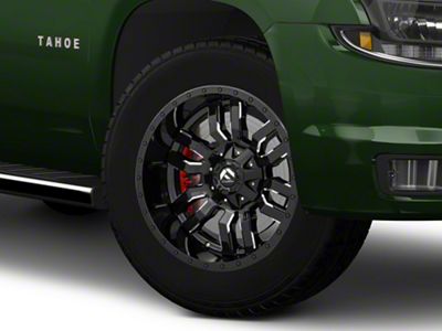 Fuel Wheels Sledge Gloss Black Milled 6-Lug Wheel; 20x9; 19mm Offset (15-20 Tahoe)