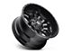 Fuel Wheels Sledge Matte Black Gloss Black Lip 6-Lug Wheel; 17x9; 2mm Offset (15-20 Tahoe)