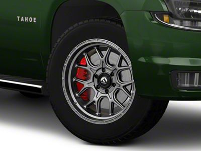 Fuel Wheels Tech Matte Anthracite 6-Lug Wheel; 20x9; 1mm Offset (15-20 Tahoe)