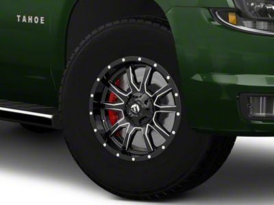 Fuel Wheels Vandal Gloss Black Milled 6-Lug Wheel; 17x9; -12mm Offset (15-20 Tahoe)