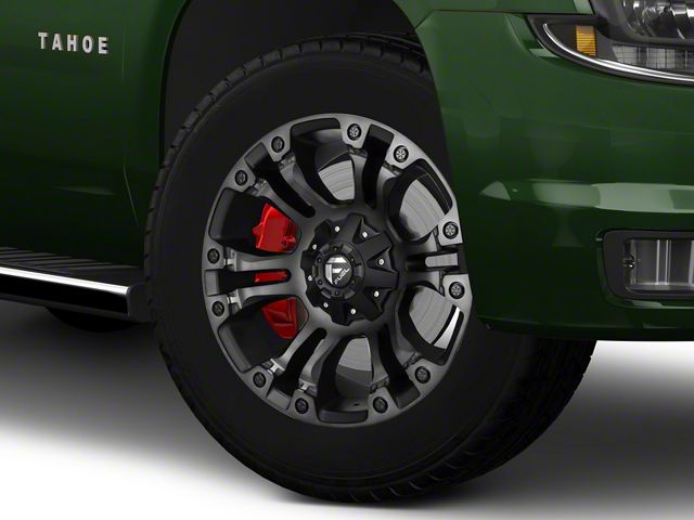 Fuel Wheels Vapor Matte Black Double Dark Tint 6-Lug Wheel; 20x9; 20mm Offset (15-20 Tahoe)