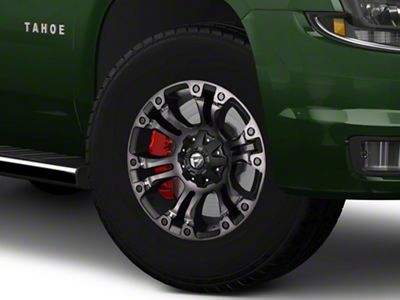 Fuel Wheels Vapor Matte Black Double Dark Tint 6-Lug Wheel; 18x9; -13mm Offset (15-20 Tahoe)