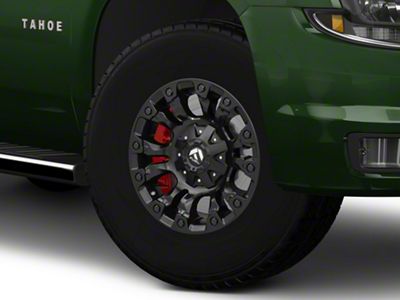 Fuel Wheels Vapor Matte Black 6-Lug Wheel; 17x9; 20mm Offset (15-20 Tahoe)